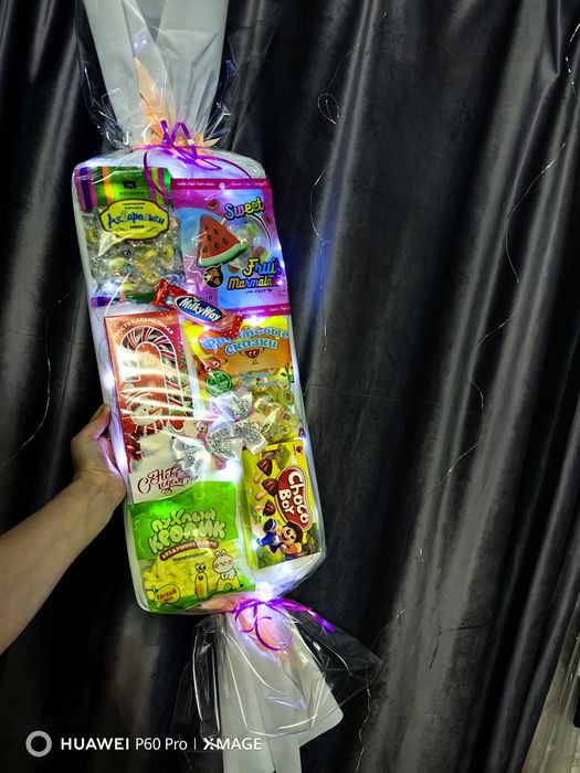 Новогодний подарок, кулёк.