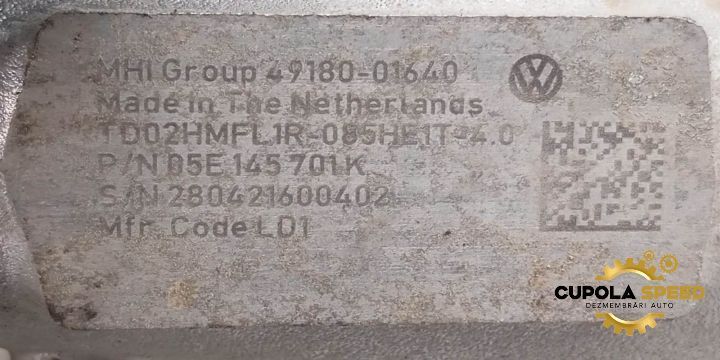 Turbosuflanta / Turbo / Turbina 1.5 TFSI TSI 05E145701K Skoda Scala 1