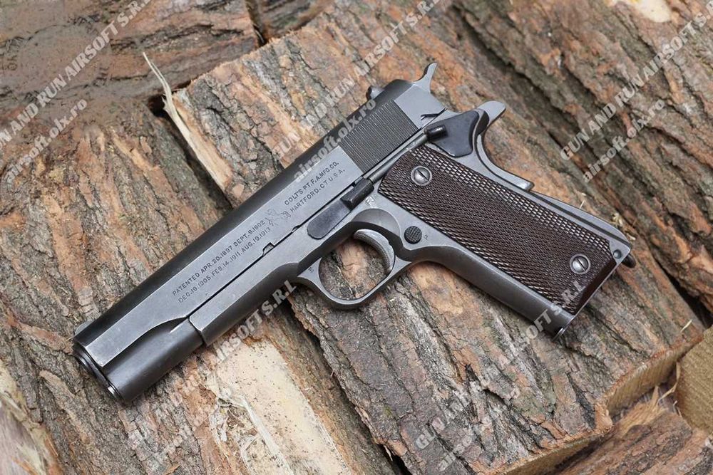 Pistol Airsoft Full Metal - Ultra-Puternic, Spring Arc, Fără Permis! ~