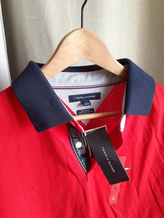 Red Polo Tshirt Tommy Hilfiger