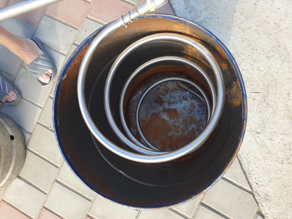 Cazan de tuica si răcitor. NEFOLOSIT