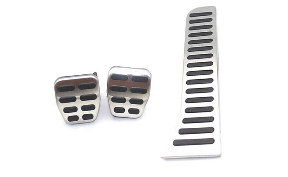 Ornamente INOX pedale si footrest - VW Golf 5 6, Octavia 2, Seat Leon