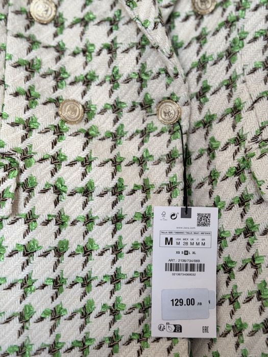 Ново Туид Сако Zara