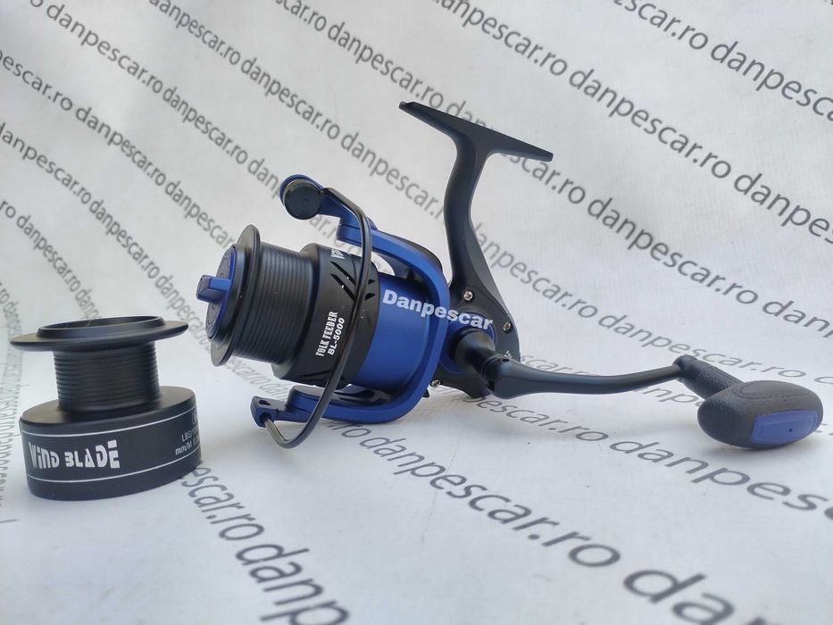 Mulineta WindbBlade FOLK Feeder BL5000 8 rulmenti tambur Long Cast