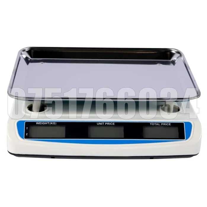 Cantar Masa Depozit Piata Electronic Fructe Legume Acumulator 40kg