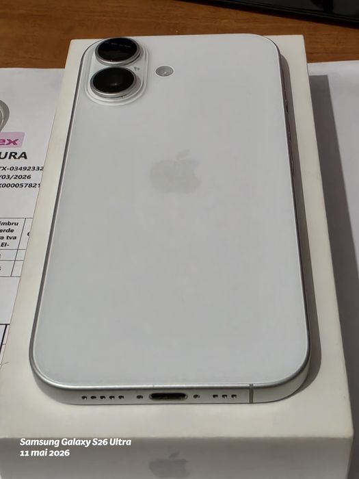 Apple iPhone 17 -5G / 256 GB White / Factura si Garanție