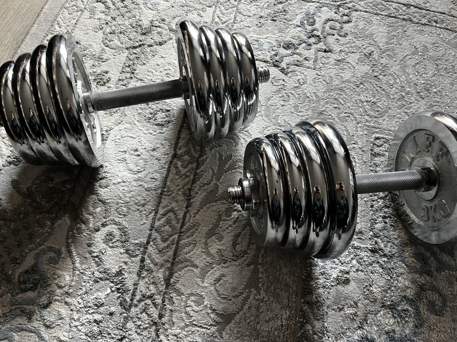 Гантели (40 Кг) 20+20