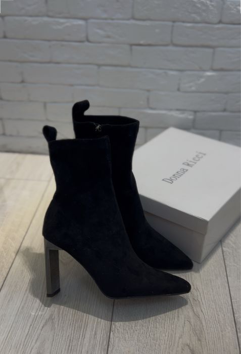 Полусапожки на каблуке