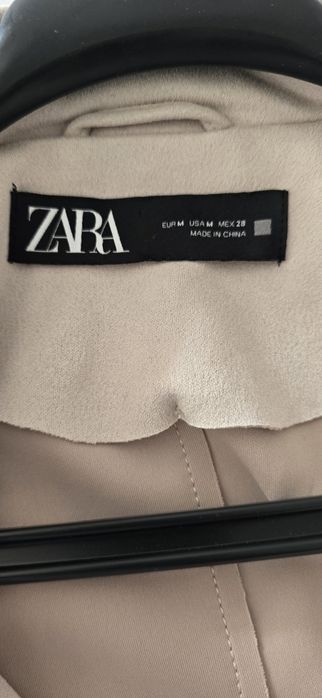 Нов. Дамски елек от изкуствен велур на   Zara