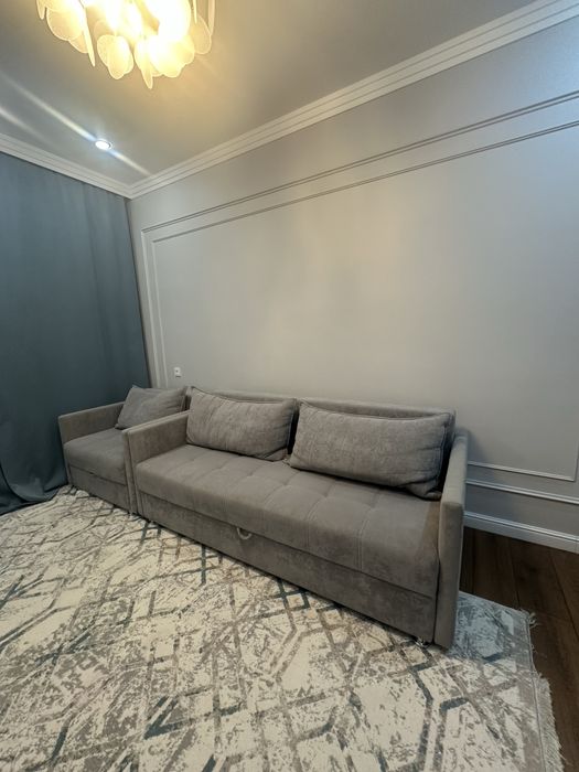 Диван + кресло в отличном состоянии