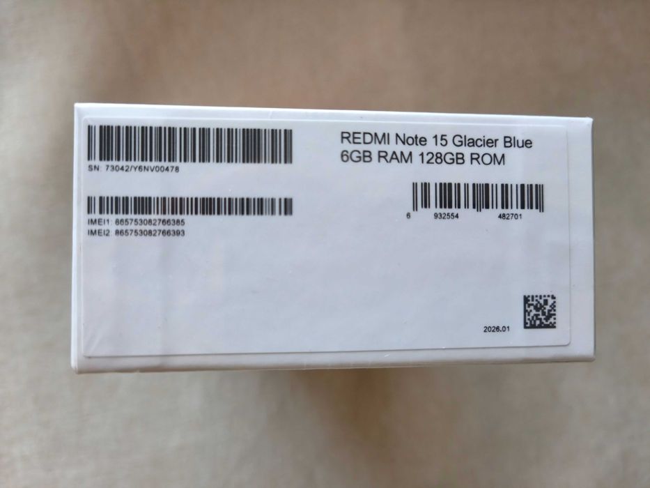 Xiaomi redmi note 15