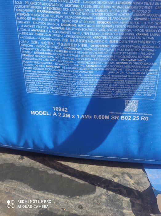 Piscină cu cadru metalic
