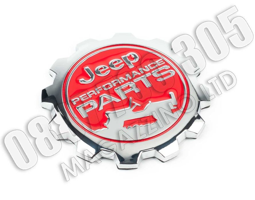 Емблема Jeep Performance Parts Метален Джип 3Д Стикер за Калник Лого