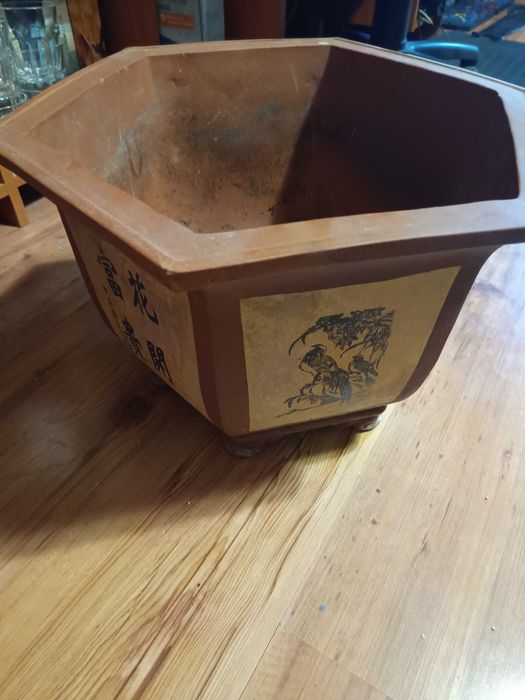 Ghiveci flori stil oriental