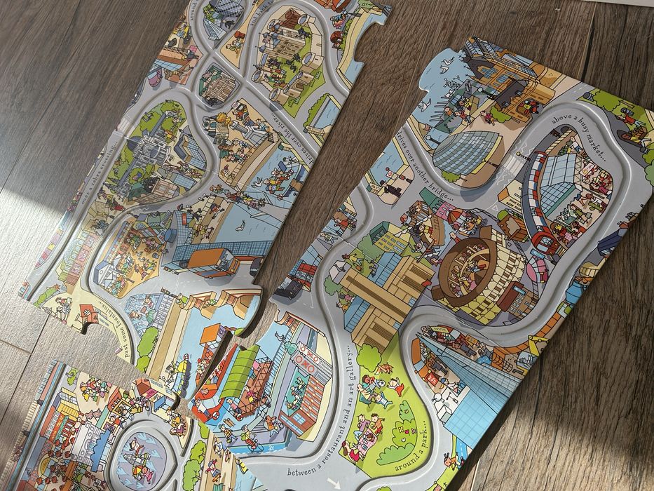Carte usborne cu autobuz