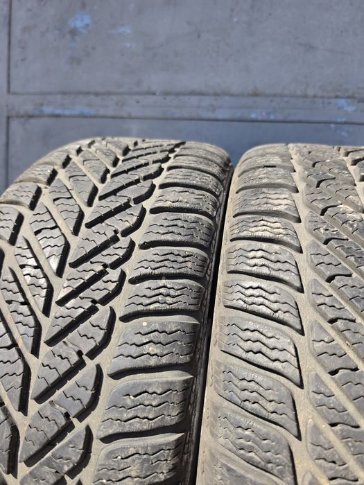 2 бр. зимни гуми 205/55/16 Debica 6-6,5 mm DOT 2915