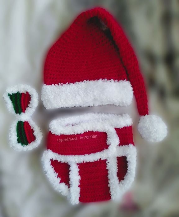 Коледен комплект за бебе