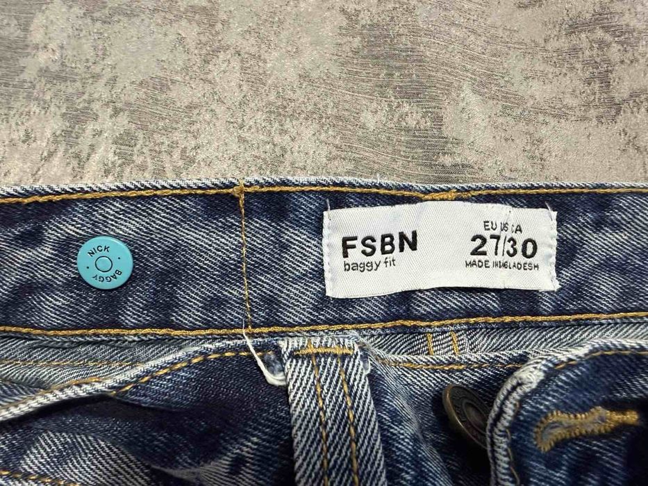 Младежки дънки Baggy fit FSBN
