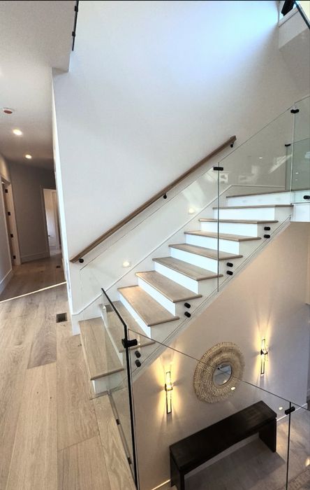 Лестница на заказ . установка