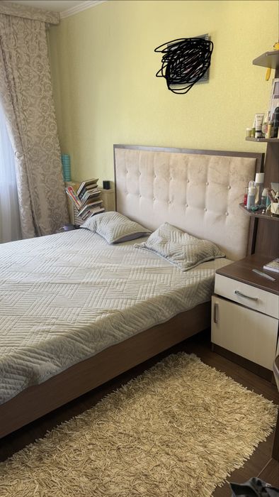 Кровать и шкаф , спальный гарнитур
