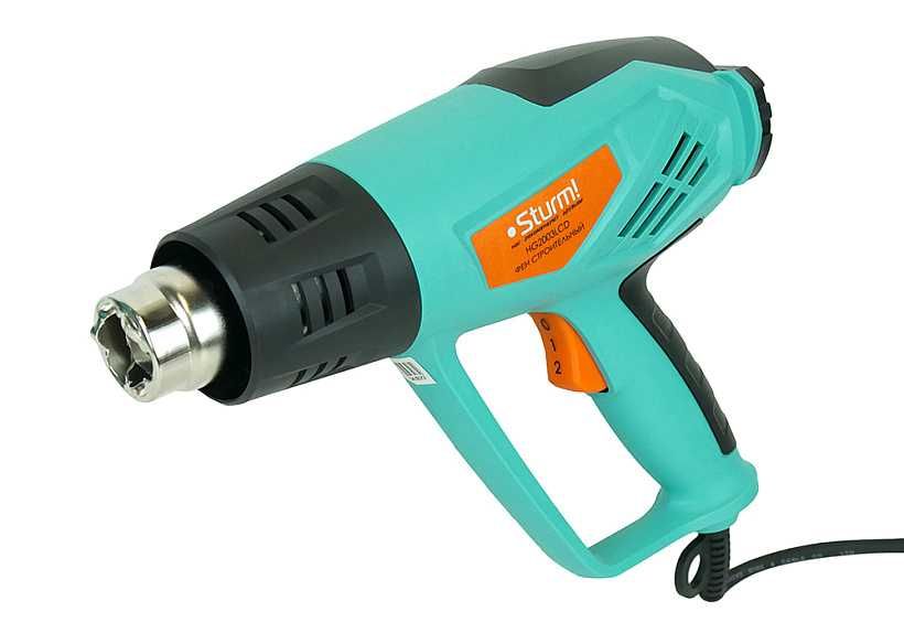 Фен технический (Керамический нагревательный элемент, ЖК Дисплей)