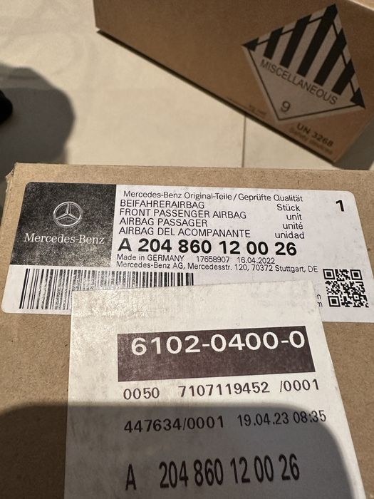 Aierbag pasager nou sigilat si aierbag volan