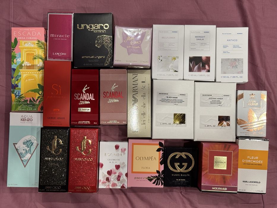 Различни маркови парфюми