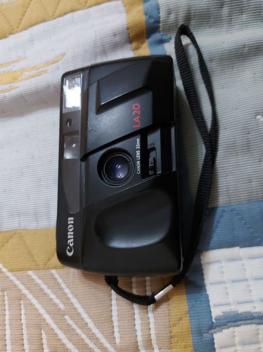 2 бр. ретро 35mm филмови фотоапарати – Canon LA20+Skina SK-222-Vintage