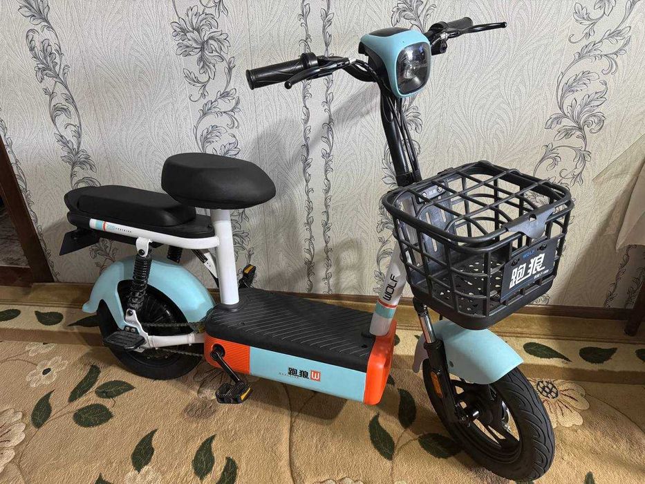 Electro skuter-velosiped.