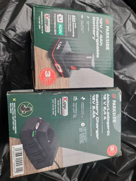 Acumulator /incarcator 12V parkside