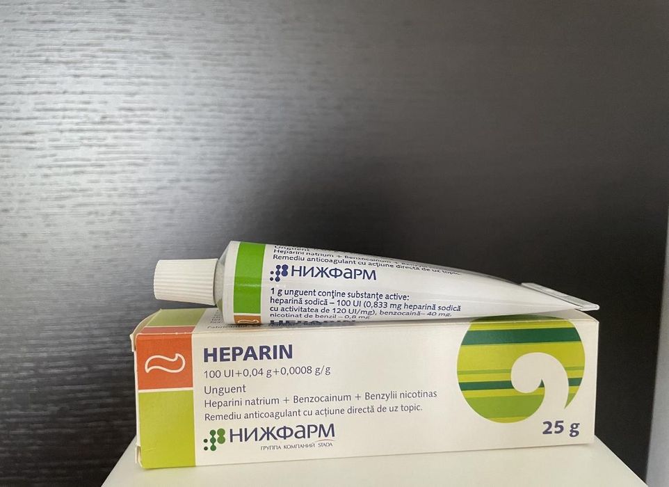 Heparin cremă remediu eficient pt varice