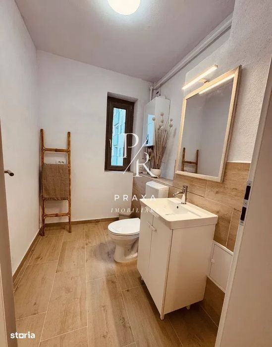 Apartament 3 camere, 70mp, mobilat complet modern, garaj, zona Borhanc