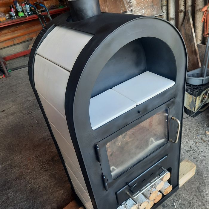 Sobă tip șemineu de 8 kw marca germană