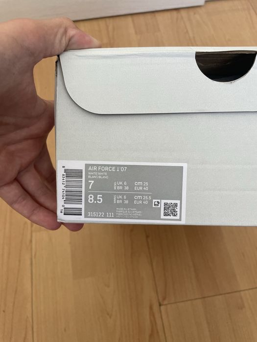 Air Force 1 full white