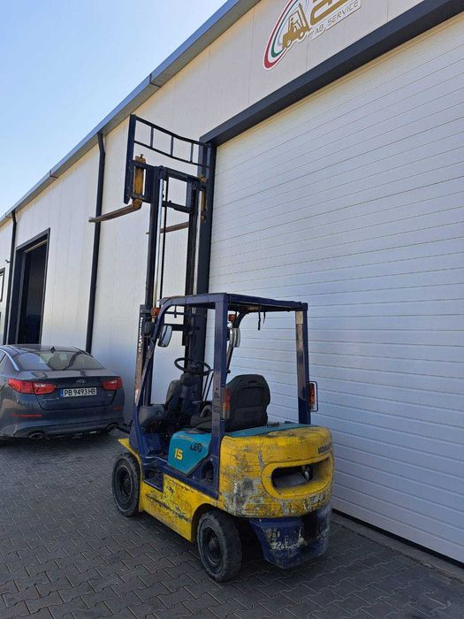 Мотокар KOMATSU FG15C - от АБ Сервиз мотокари, газокари, електрокари