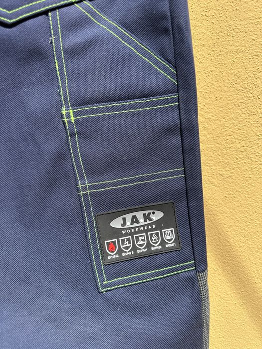 Pantaloni JAK antifoc , material genunchi Cordura mărimea 54