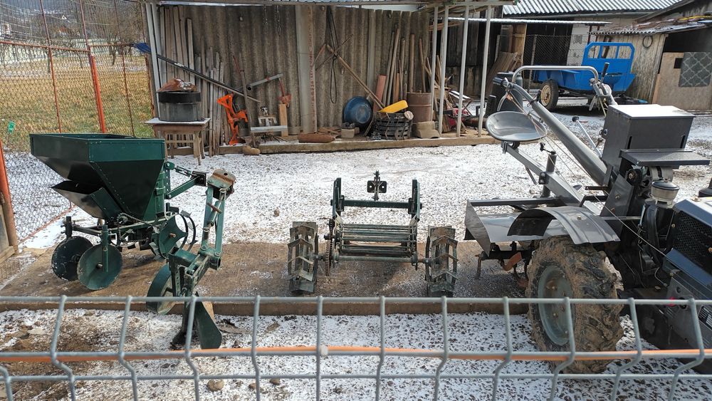 Motocultor Zubri diesel 10CP + accesorii