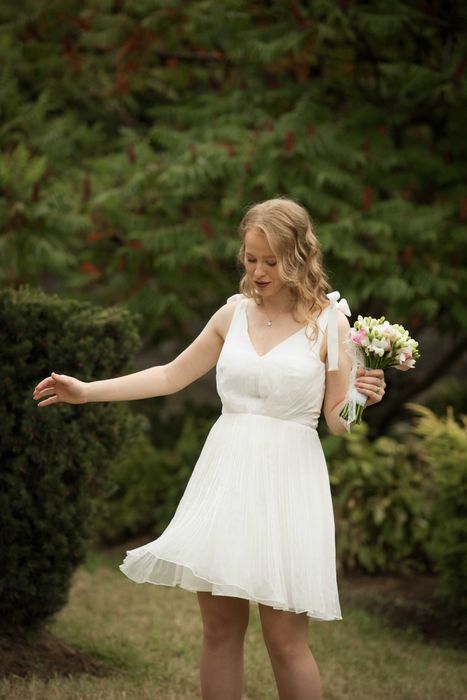 Rochie Cununie Civila de Mătase