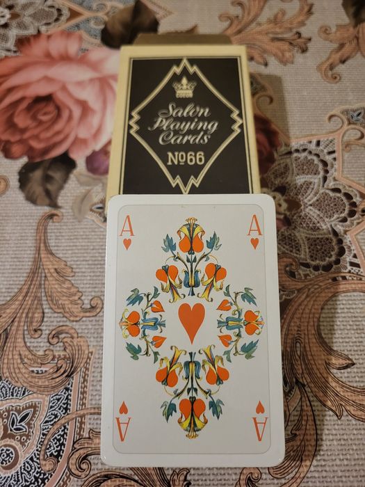 Карти за игра оригинално ГДР колекционерско тесте карти „Rokoko“ — №66