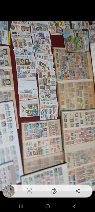 Lot timbre filatelice