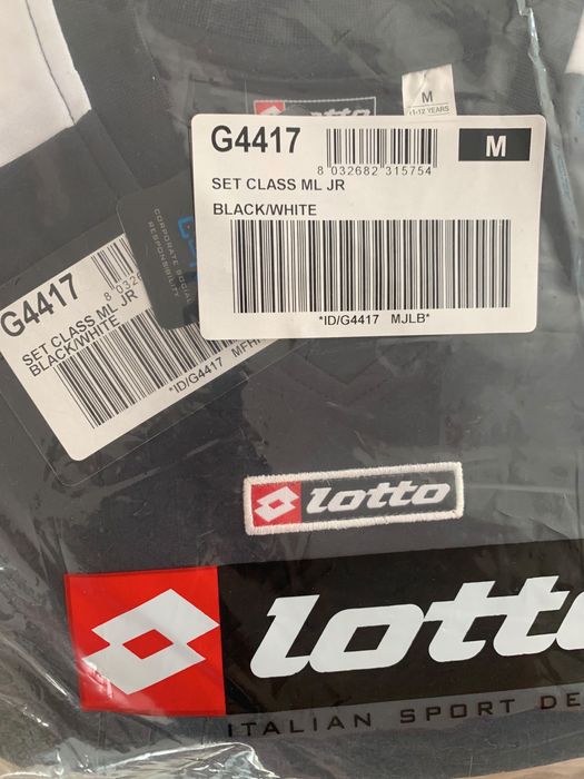 Set pantaloni scurti + tricou Lotto copii, pt fotbal