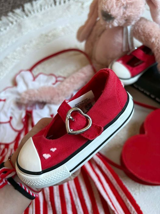 Converse червени обувки 20 номер