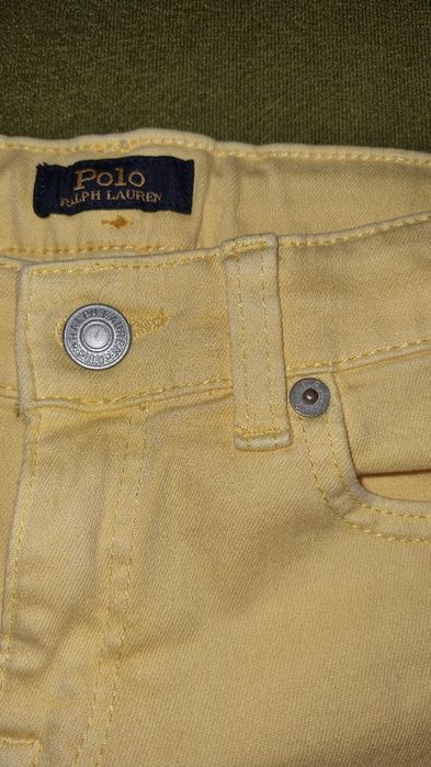 Polo Ralph Lauren оригинални жълти дънки за момиче 10-11 год