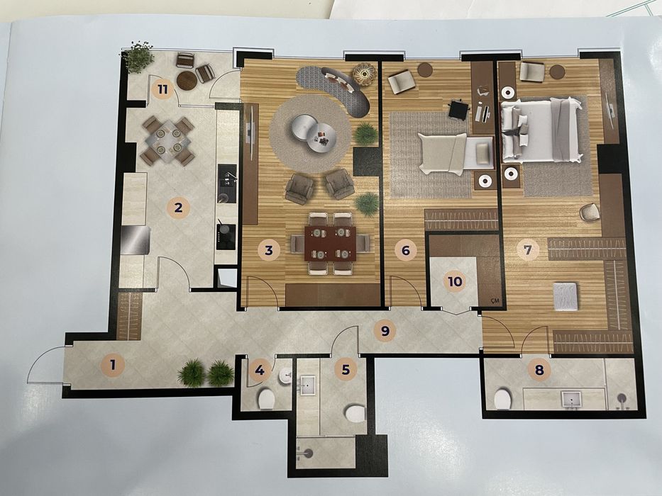 234 м2 с кадастром и 2 парковками