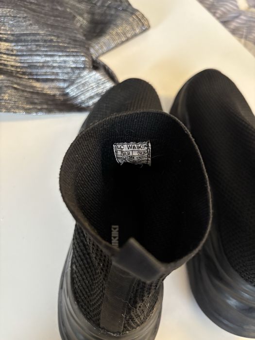 Дамски кецове тип ботуш