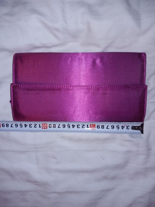 Cartier дамска чанта червен лак, Цикламено портмоне.