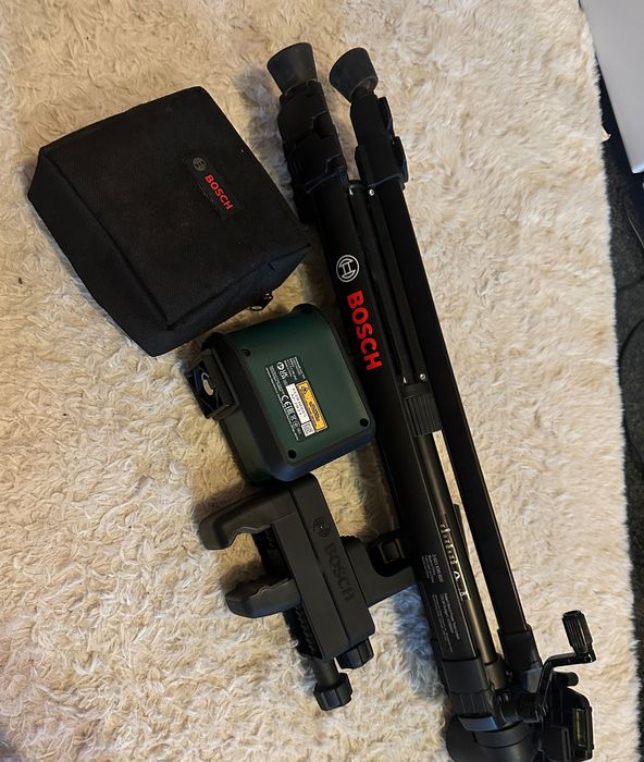 Bosch AdvancedLevel 360 Rotativ Nivelă Laser Fascicul Verde cu Domeniu de Lucru 40m