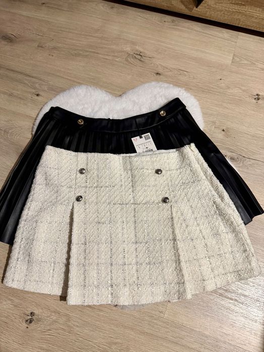 Кожена пола Зара