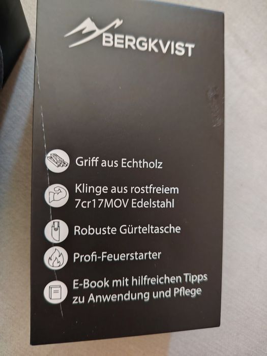 Сгъваем нож с комплект за огън Bergkvist