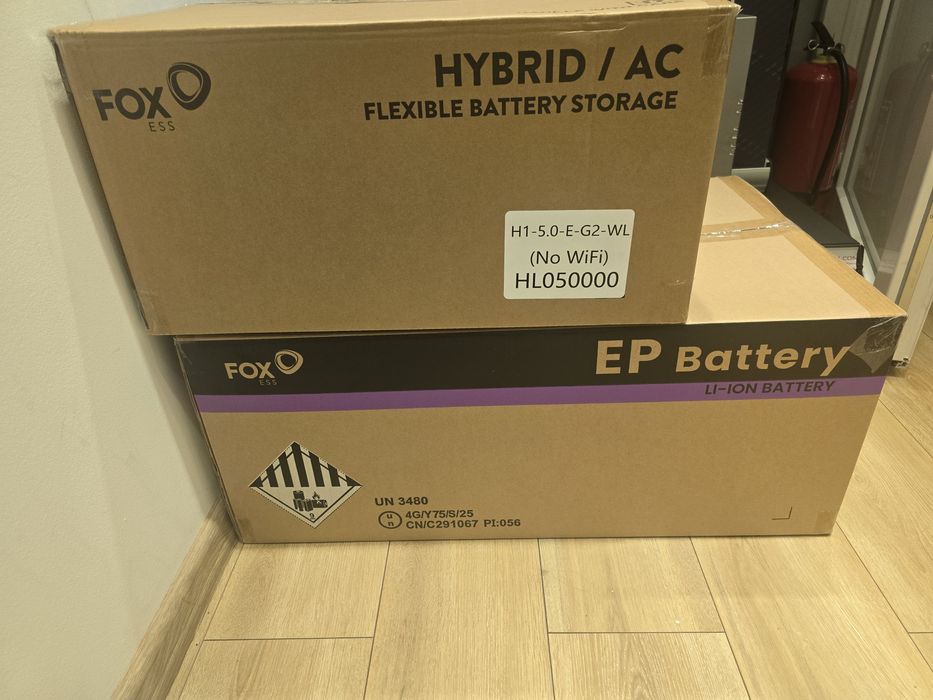 Invertor Monofazat Hibrid 6kW, FoxESS H1-6.0-E, sisteme fotovoltaice